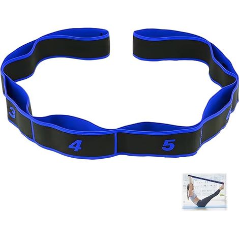 Sangle De Yoga, Ceinture De Yoga Elastique Elastique Musculation Bandes De Boucle D'exercice Résistance Fitness Bandes Elastique sport Pour Pilates l'entraînement De Danse Fitness Gymnastique
