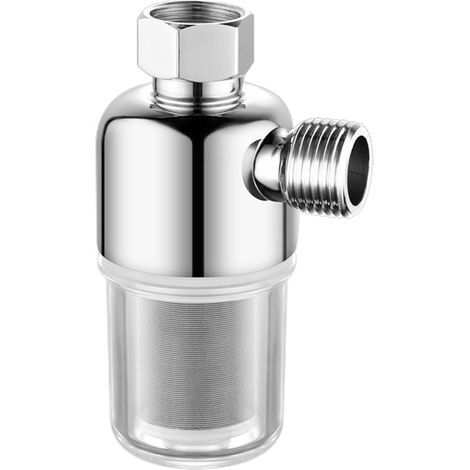 Filtro para lavadora – Prefiltro de acero inoxidable, filtro de agua caliente, accesorio de cocina (1/5)