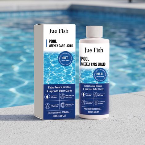 Die Poolreinigungslösung entfernt sanft Gerüche, Verunreinigungen und Trübstoffe, sorgt für klare Haut und ermöglicht unbeschwertes Schwimmen – 100 ml -- DTEKGAZ (1/5)