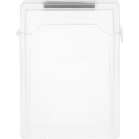 Externes Gehäuse für 2,5-Zoll-SATA-IDE-Festplatten, Schutzgehäuse für SSD-HDDs, robustes und tragbares Gehäuse für sichere Aufbewahrung. (1/4)