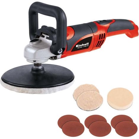 Einhell 240V 180mm Car Boat Polisher Buffer Sander 1100W CC-PO 1100/1 E 2093264 (1/5)