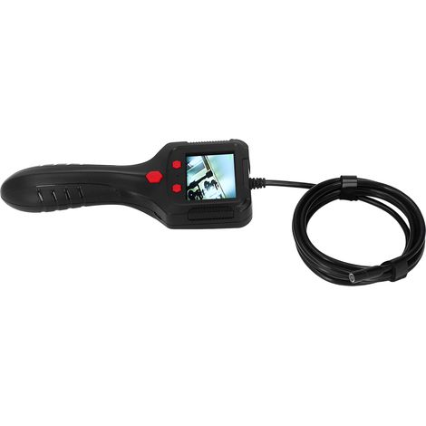 Endoscope portatif 2,4 pouces écran IPS HD, caméra d'inspection flexible étanche, câble souple, éclairage intégré, 5V, outil de diagnostic (1/5)