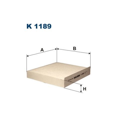 Filtro abitacolo K1189 Filtron