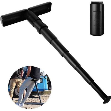 Tragbarer, teleskopierbarer Klapphocker für Reisen und Outdoor-Aktivitäten. (1/4)