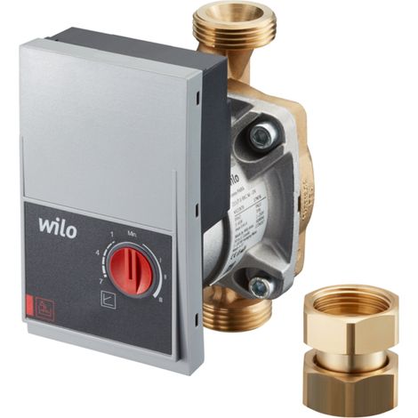 OVENTROP Bomba de circulación de alta eficiencia para Regumaq X-80 kit de circulación de agua potable, Wilo PARA BZ Z 15-130/7-50/SC, 1381591