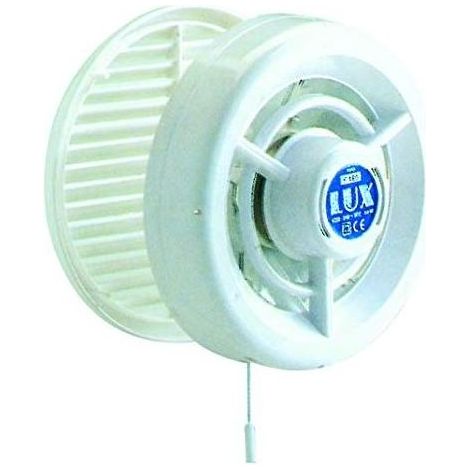 LMT 27530-20 Elettroaspiratore da Finestra Termoplastica 160 mm 20W 140 m³-h Apertura Automatica