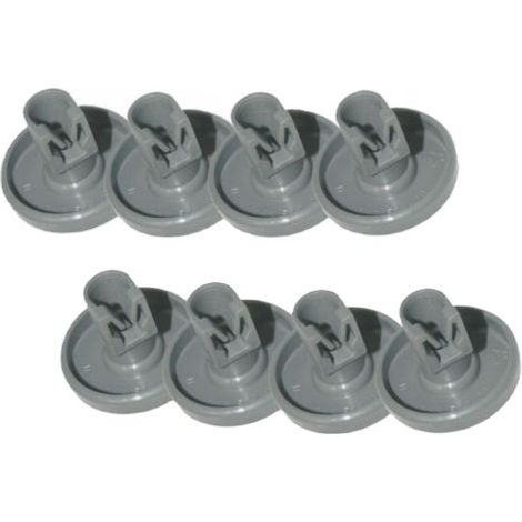 Roulettes Pour Lave-vaisselle - 40 mm - Pour Panier Inférieur - Universelles - Lot De 8