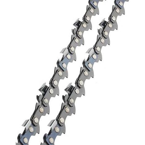 Catena per motosega 2 x Catena per motosega MS170 35 cm 3/8"LP 50 maglie di trasmissione 1,1 mm Basso contraccolpo compatibile con accessorio per motosega Stihl 3610 000 0050 (1/5)