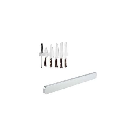 Porte-couteaux aimanté mural 40 cm – Acier inoxydable 304 – Installation facile avec vis – Pour couteaux, ciseaux et outils métalliques (1/5)