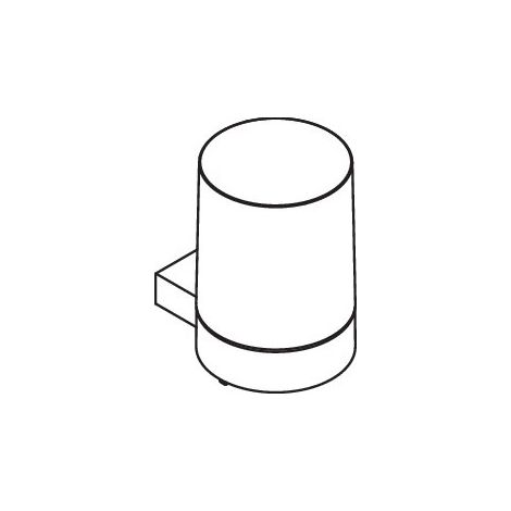 HEWI 950.06.10001 Distributeur de savon avec gobelet emboîtable (1/3)