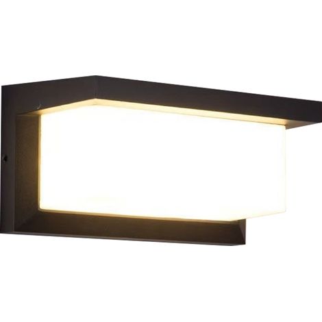 Lampe Murale LED Extérieure - 18 W - Détecteur De Mouvement Réglable - IP65 Étanche - 3000 K - Pour Terrasse Balcon Jardin (1/5)