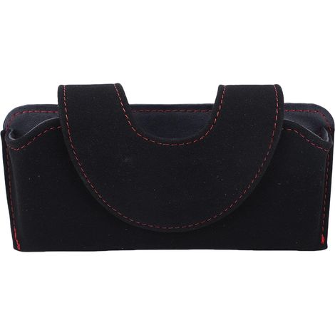 Support de Lunettes de Soleil de Voiture, Universel de Pare-Soleil en Cuir PU avec Serrage renforcé pour Voitures Camions SUV (1/5)