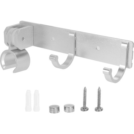 Verstellbare Duschkopfhalterung mit Haken, Wandmontage, Aufbewahrungsorganizer für Badezimmeraccessoires (1/5)