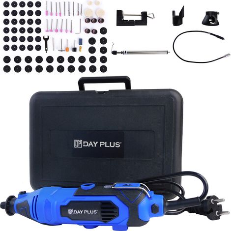 Dremel Rotary Tool 175 W, Rotary Multi Tool Kit 80PCS Accessories for Cutting, Carving, Sanding, Drilling, Polishing, Routing, Sharpening, Grinding