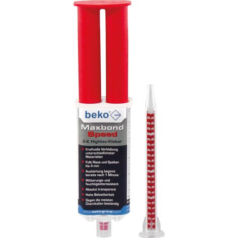 Beko 2K Hightec Kleber - Maxbond Speed - inkl. 3 Zwangsmischer - 28g - 270728 (1/5)