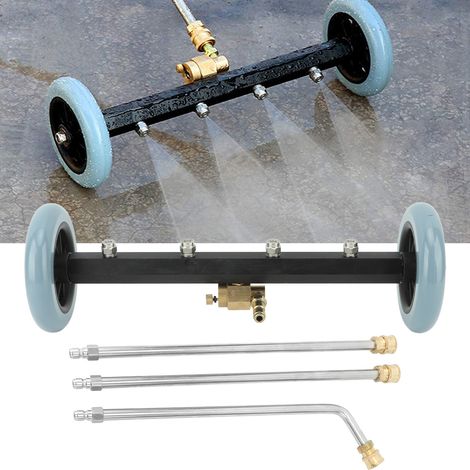 Nettoyeur de châssis haute pression 4000 psi en acier inoxydable avec raccord rapide 1/4" pour le nettoyage des routes (1/5)