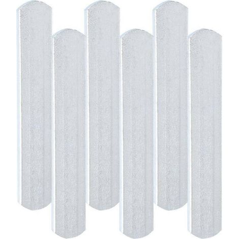 Gilet lesté de 6 pièces avec plaques d'acier pour musculation et entraînement physique (1/5)