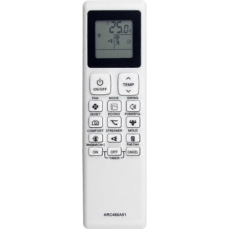 Ersatzfernbedienung ARC486A51 für Daikin Klimaanlage (1/5)