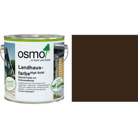 Osmo Landhausfarbe Dunkelbraun 0,75 l - 11400009