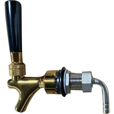 Metal Beer Tap Keg Faucet for Beer Shanks Towers Winebottle Distributor Dispenser Golden (1/5)