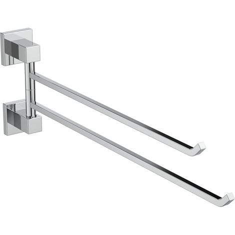 Porta asciugamani IOM SQUARE doppio cromato IDEAL STANDARD (1/5)