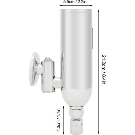 Grifo infrarrojo (G1/2 pulgada) para baño y cocina, fabricado en cobre duradero, económico y seguro para la salud. (1/5)
