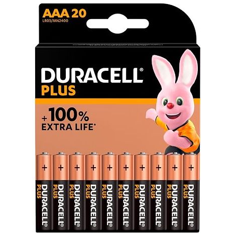 Duracell Plus AAA Piles Alcalines Haute Performance (1/5)