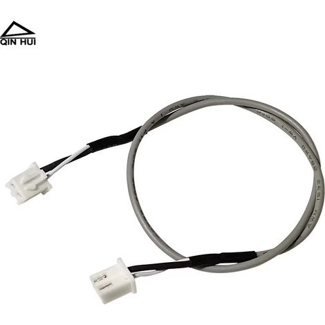 XH2.54-2P Doppelt geschirmtes Audiokabel, Vorverstärker-Anschlusskabel, 2-poliges elektronisches Anschlusskabel, 30 cm (1/4)