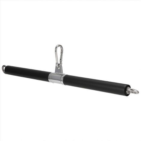 Barre de traction droite pour biceps, idéale pour la musculation à domicile. (1/5)