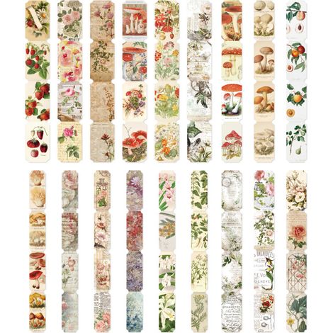 36 feuilles de papier autocollant pour journal, motifs de dessins animés, adorables et raffinés, idéales pour décorer votre intérieur avec des fleurs.