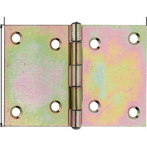 Ger. breites Scharnier verz.,70 mm (1/4)