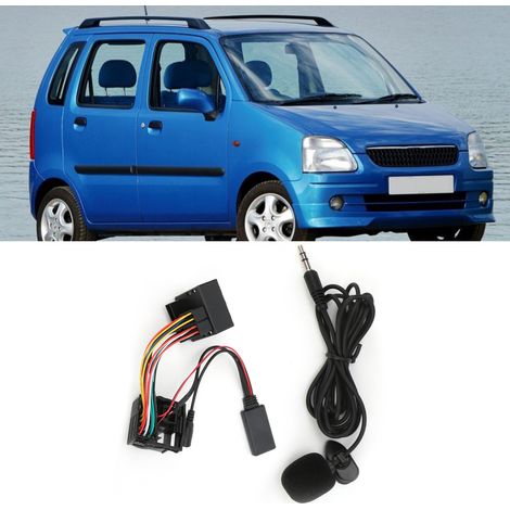 Accessoires auto : câble audio AUX, adaptateur microphone Bluetooth 5.0 pour Opel CD30 MP3, CDC40, CD70, DVD90 NAVI (n° 19) (1/5)