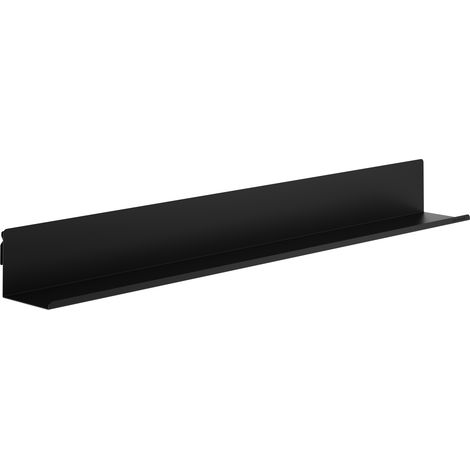 Étagère suspendue JOANNE 1200 mm, noire