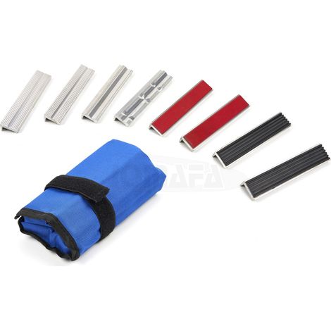 Juego de 4 Pares (8ud) de Mordazas de Aluminio Para Tornillo Banco, medida 100 mm (1/5)