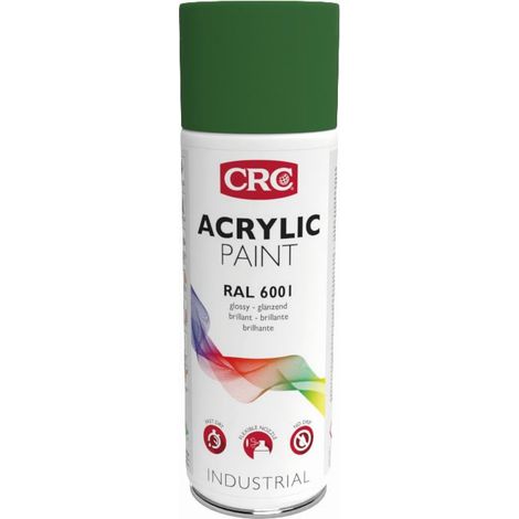 PINTURA ACRYLIC PAINT RAL 6001 VERDE ESMERALDA 400ML - CRC