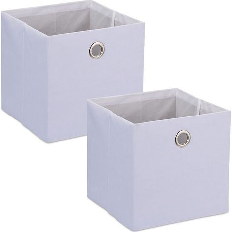 Boîte de rangement en lot de 2 (1/5)