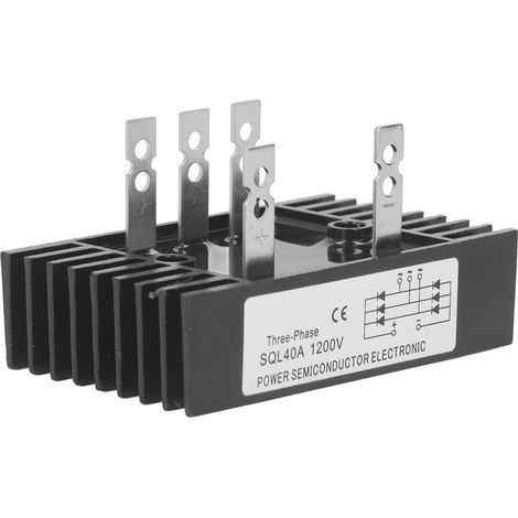 Pont redresseur triphasé 1200V haute puissance pour machines CNC et contrôle automatique, sortie stable et précise. (1/5)