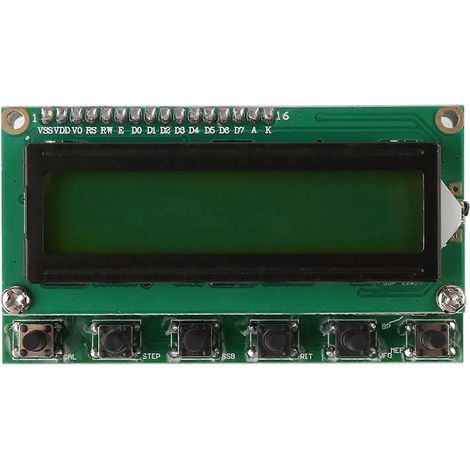 DDS-Signalgenerator AD9850, 6 Bänder, 0–55 MHz, digitales Kurzwellenradio