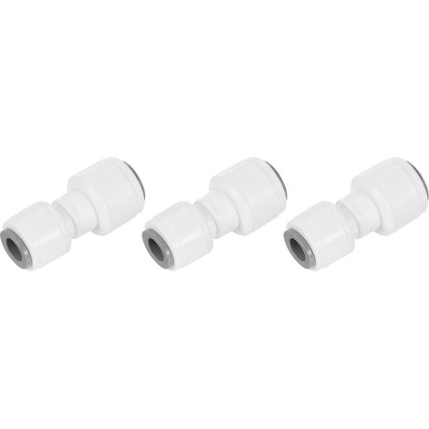 Push Fittings 1/4" x 5/16" White 3Pcs (1/5)