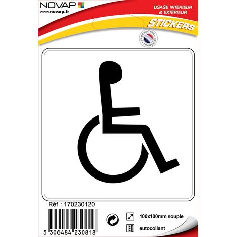 Stickers adhésif - Handicapés - 4230818