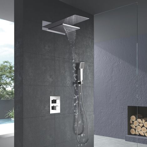IMEX - columna ducha empotrada cromado