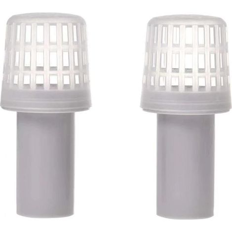 Compatible avec les pompes de filtration Intex Bestway 530/800 gallons, ensemble d'entrée/sortie de support en plastique de grande taille, interface de paroi latérale de piscine à 2 unités. (1/4)