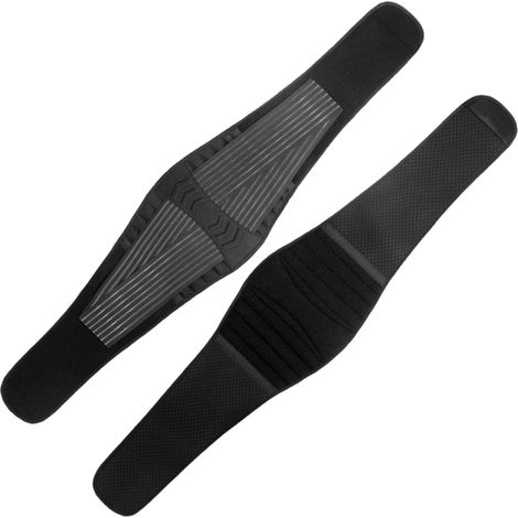Ceinture de soutien lombaire noir, respirante, résistante à l'usure, ajustable, maintien de taille, L (tour de taille 90-109 cm) (1/5)