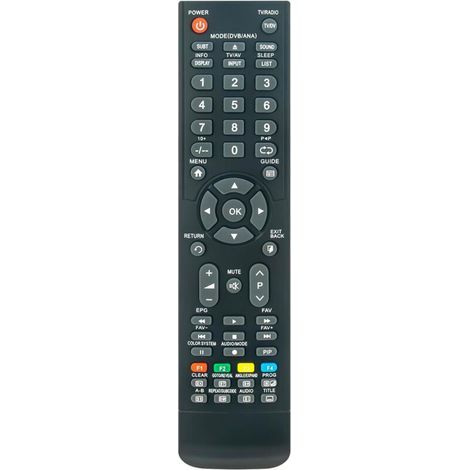 Replacement remote control for FUNAI LCD TV LT850-M26 LT850-M32 NF031RD NF028RD LT850M26 LT850M32 (1/4)