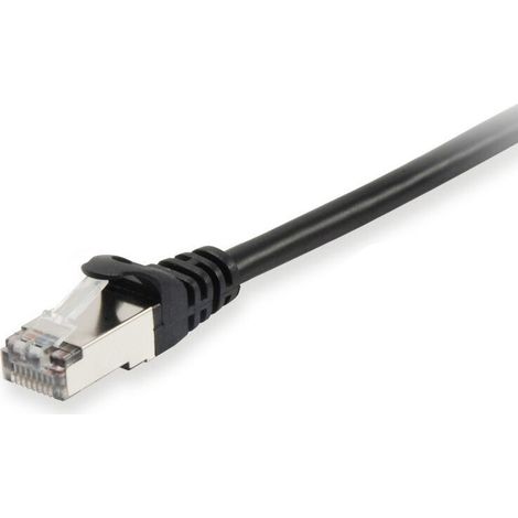 equip 635592 Netzwerkkabel Cat6 schwarz 3 Meter