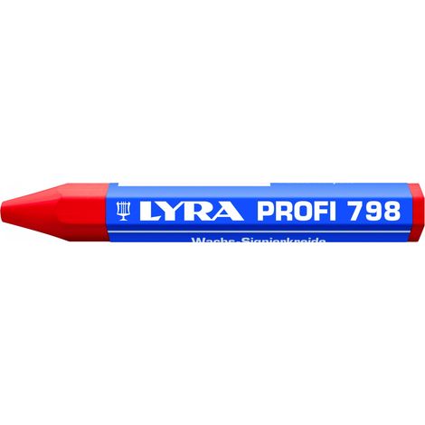 Gessetto da marcatura a base d'olio 797 LYRA rosso