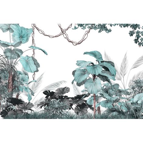 Papier peint panoramique - Plantes Tropicales - 130 cm x 87 cm (1/2)