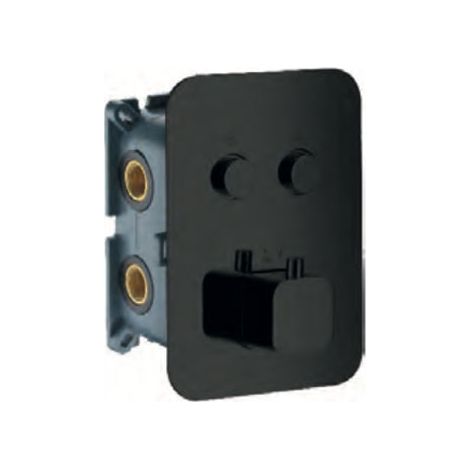 Tubo a Soffitto Quadro Nero Opaco Imex Imex Btr006 Ng (1/2)