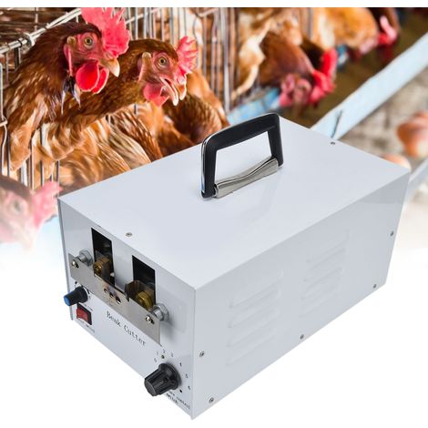Automatische Hühnerschnabelschneidemaschine, elektrischer Eisenschnabelentferner mit hämostatischer Temperaturregelung für landwirtschaftliche Betriebe (1/5)