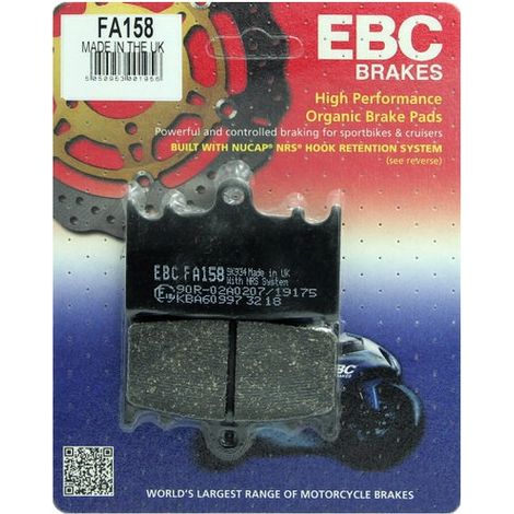 Pastillas de freno EBC FA158 (1/2)